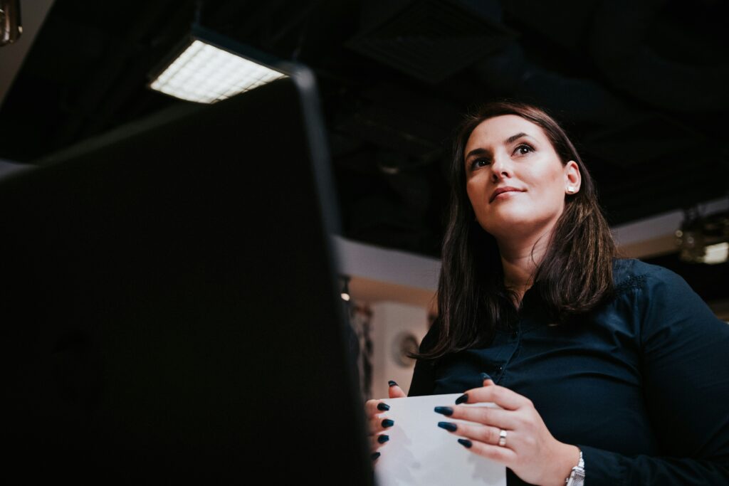Women at Desk